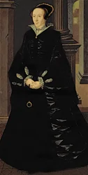 Portrait of a Lady in Black, sannsynligvis Lady Margaret Arundell, ca. 1553